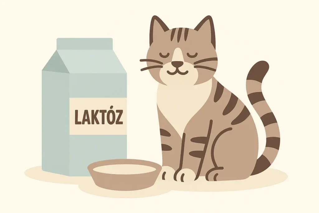 laktóz és a macskák emésztése